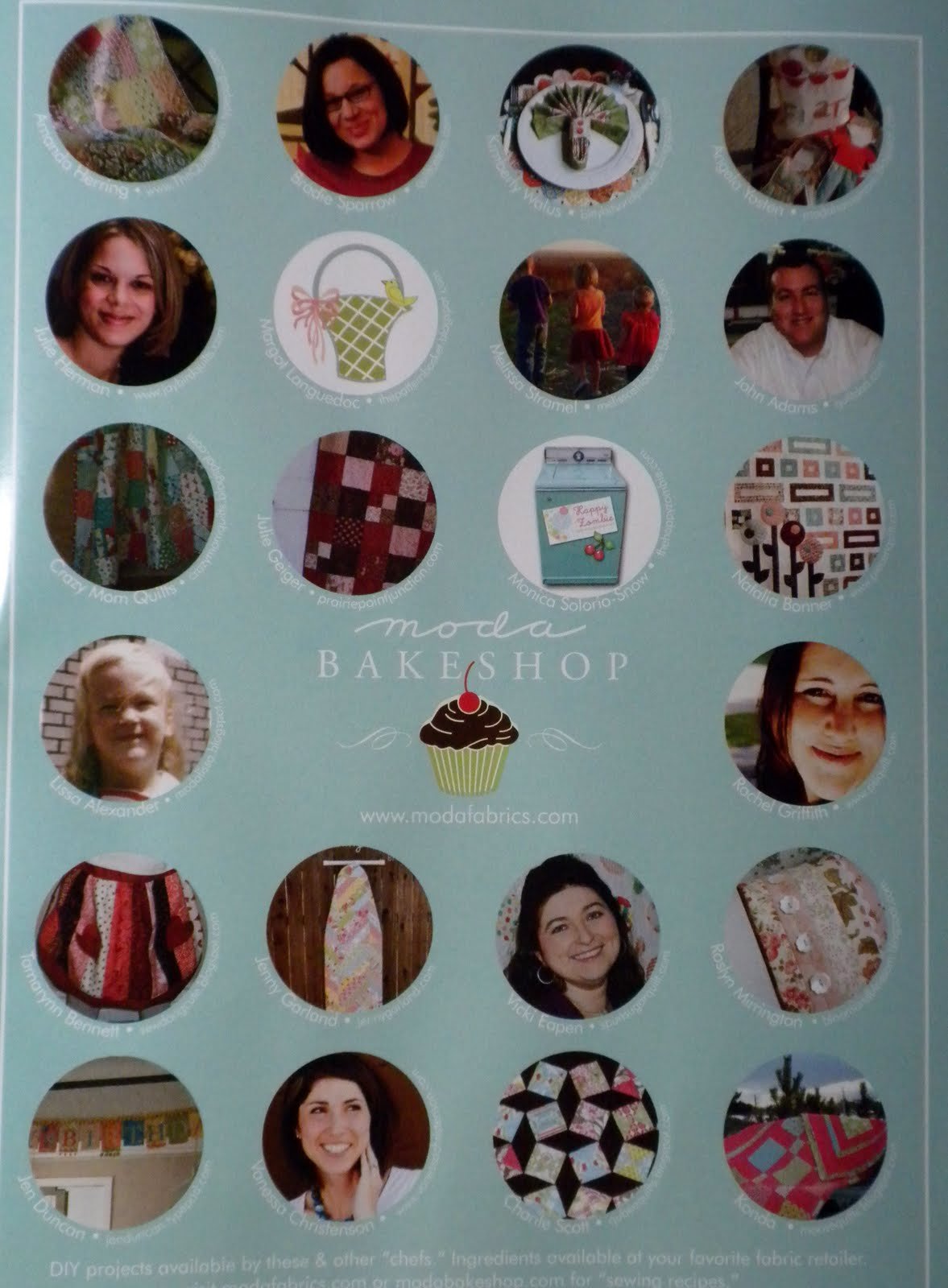 Sunday Squares in the Moda Bake Shop ad